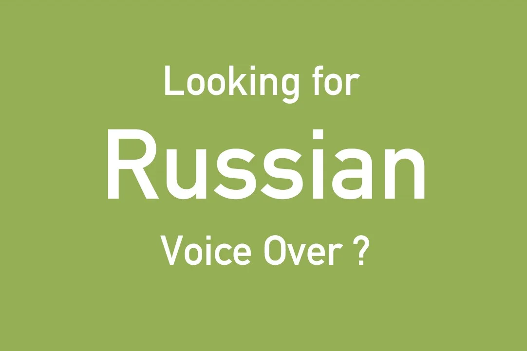 Russian voiceover in dubai