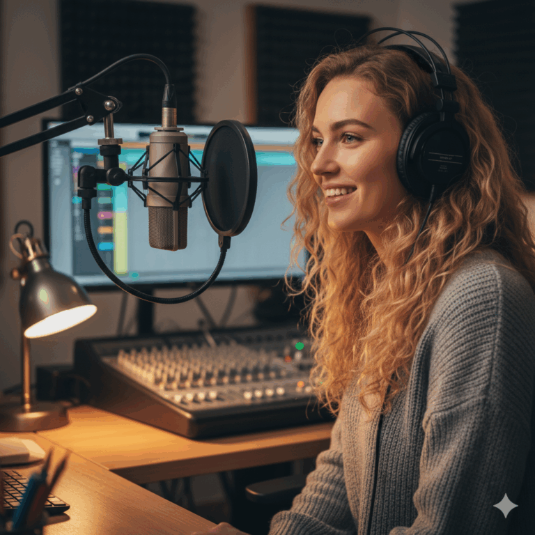 Read more about the article How to Record a Professional Voice Over