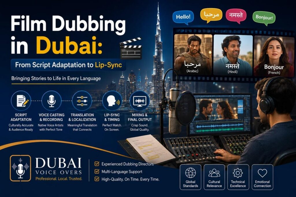 Film Dubbing in Dubai