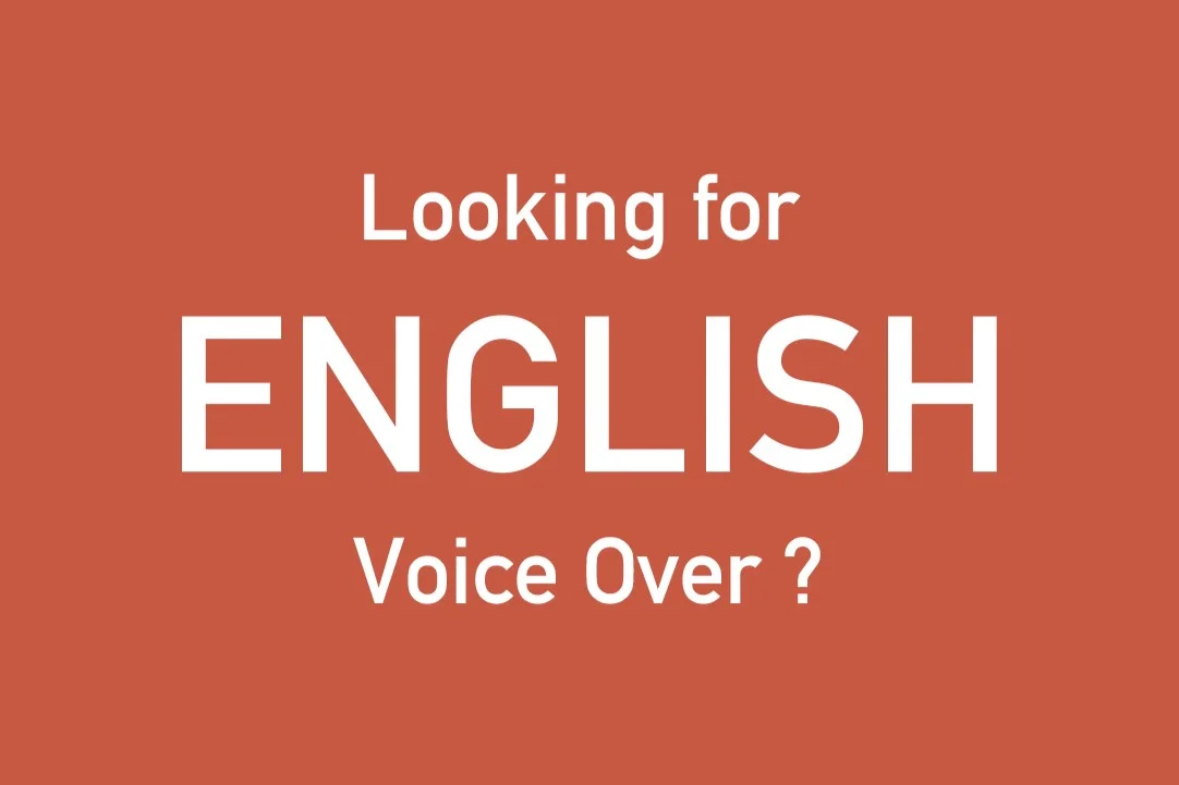 English voiceover in dubai