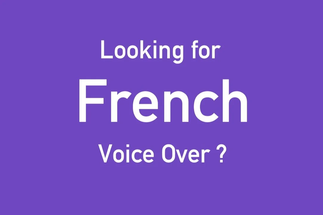 French voiceover in dubai